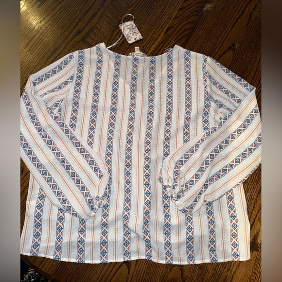 NWT Pink Republic Print Blouse - Picture 5 of 5